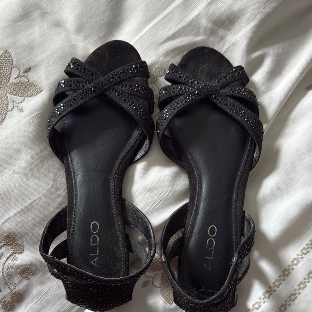Aldo Women's Elegant Black Sandals